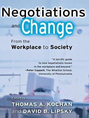cover image of Negotiations and Change